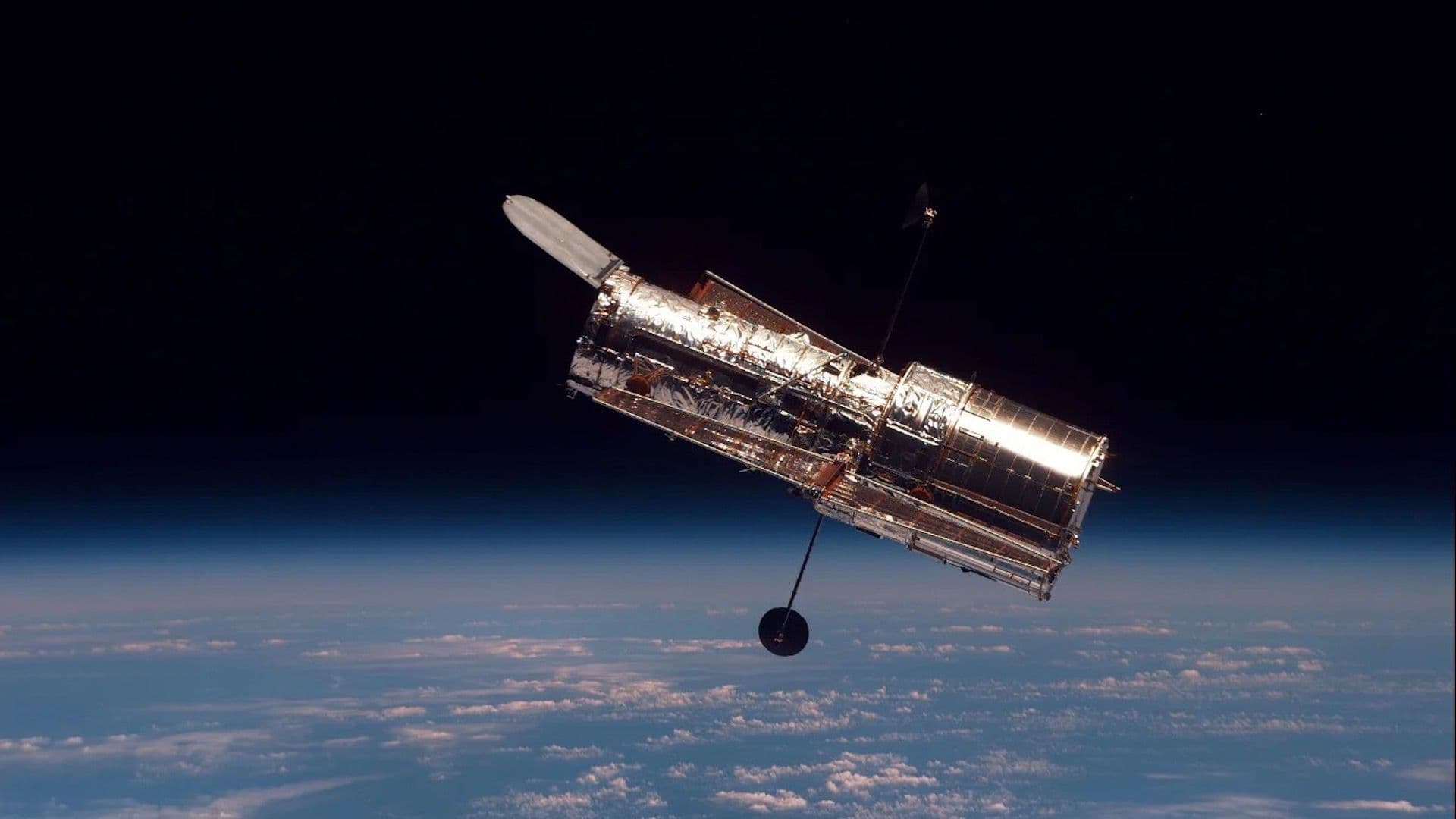 Telescopio espacial Hubble orbita el planeta Tierra