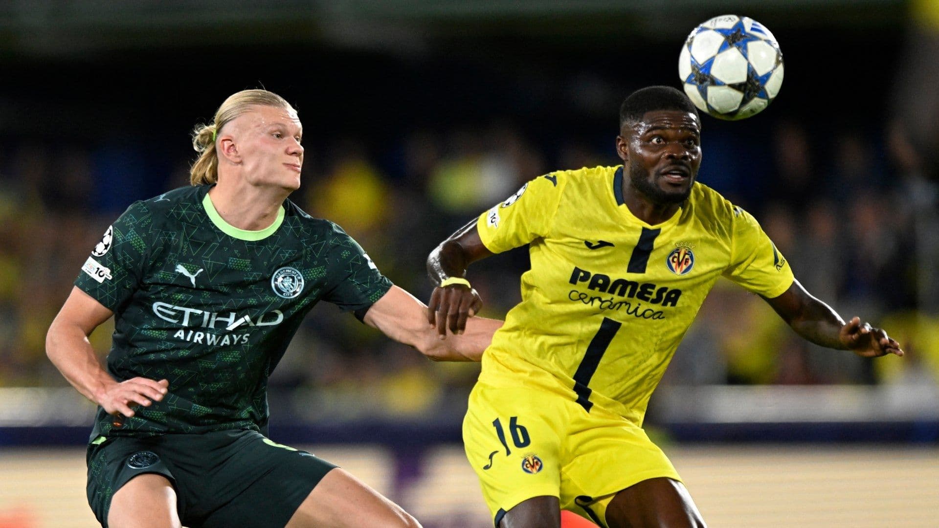 Villarreal opuso resistencia pero no pudo evitar el triunfo del Manchester City en la Champions League.