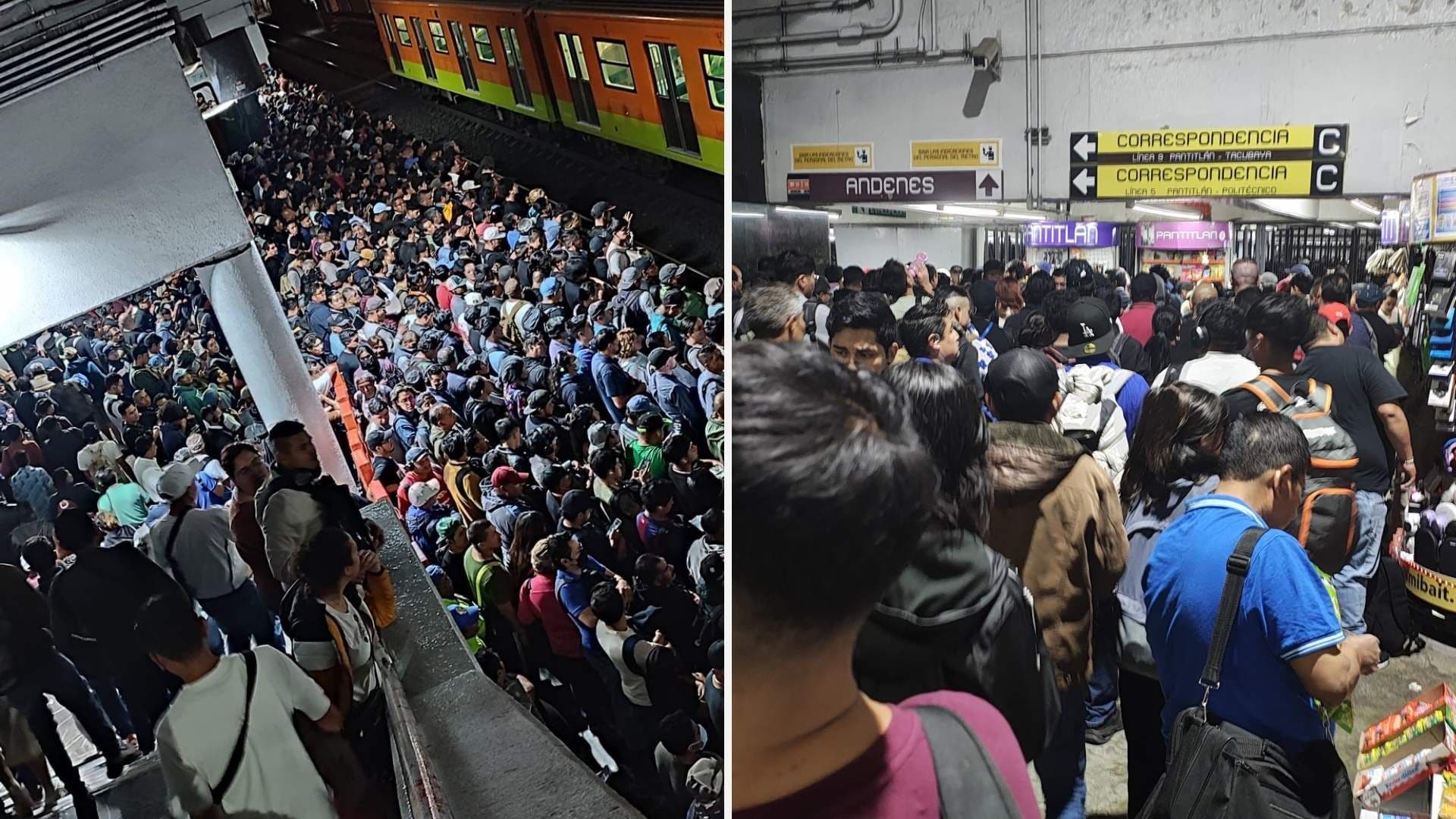 ¿Qué Pasó en Metro Pantitlán Línea A? Usuarios Reportan Aglomeraciones y No Hay Paso de Trenes