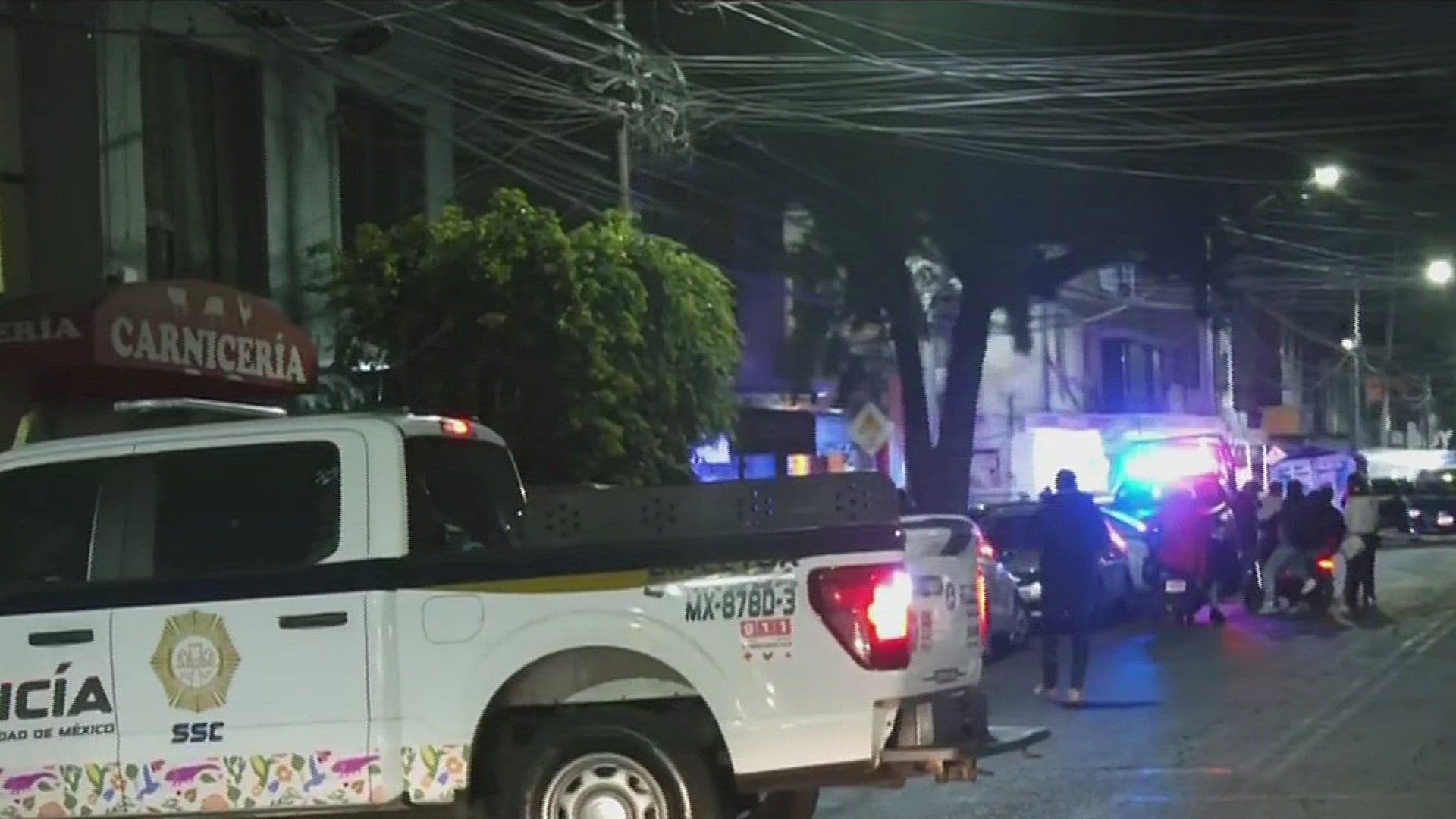 Operativo policial luego de muerte de hombre en GAM. Foto: Captura de pantalla