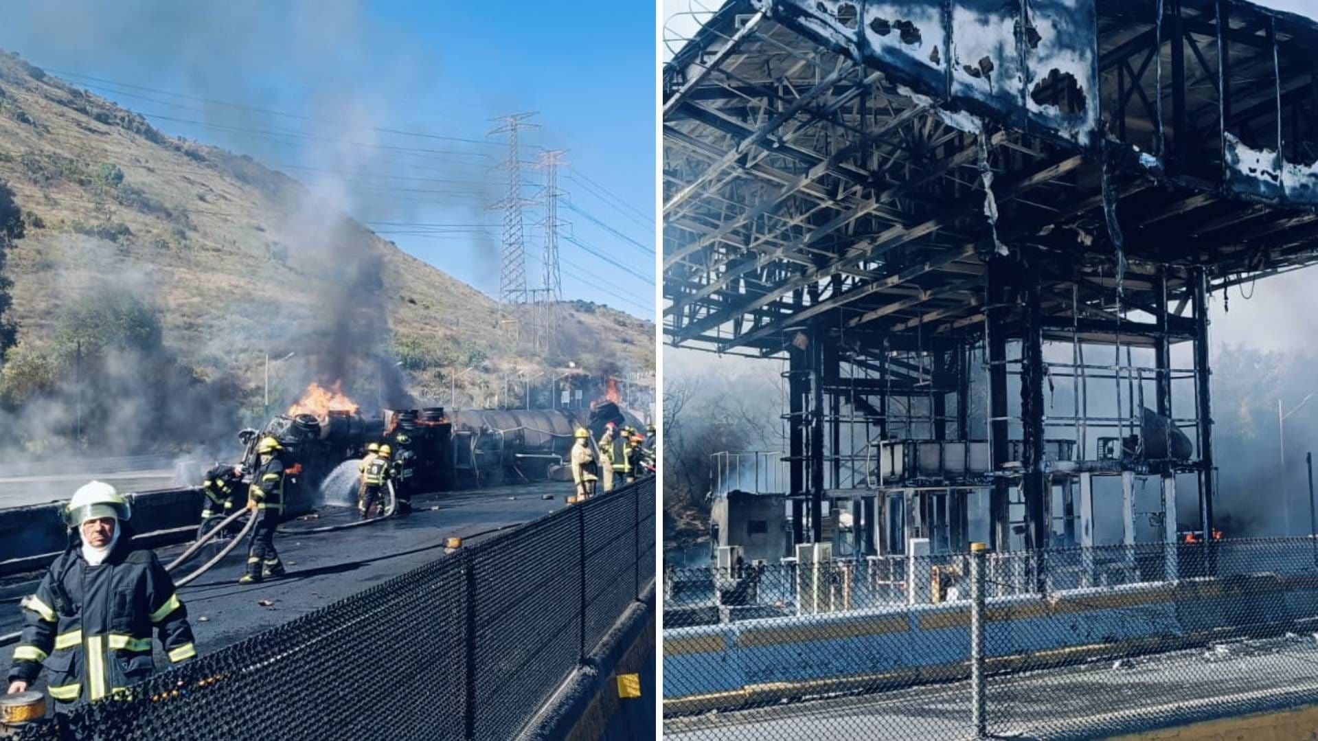 Video: Momento Exacto en que Pipa se Incendia en la Chamapa-Lechería; Reportan 1 Muerto
