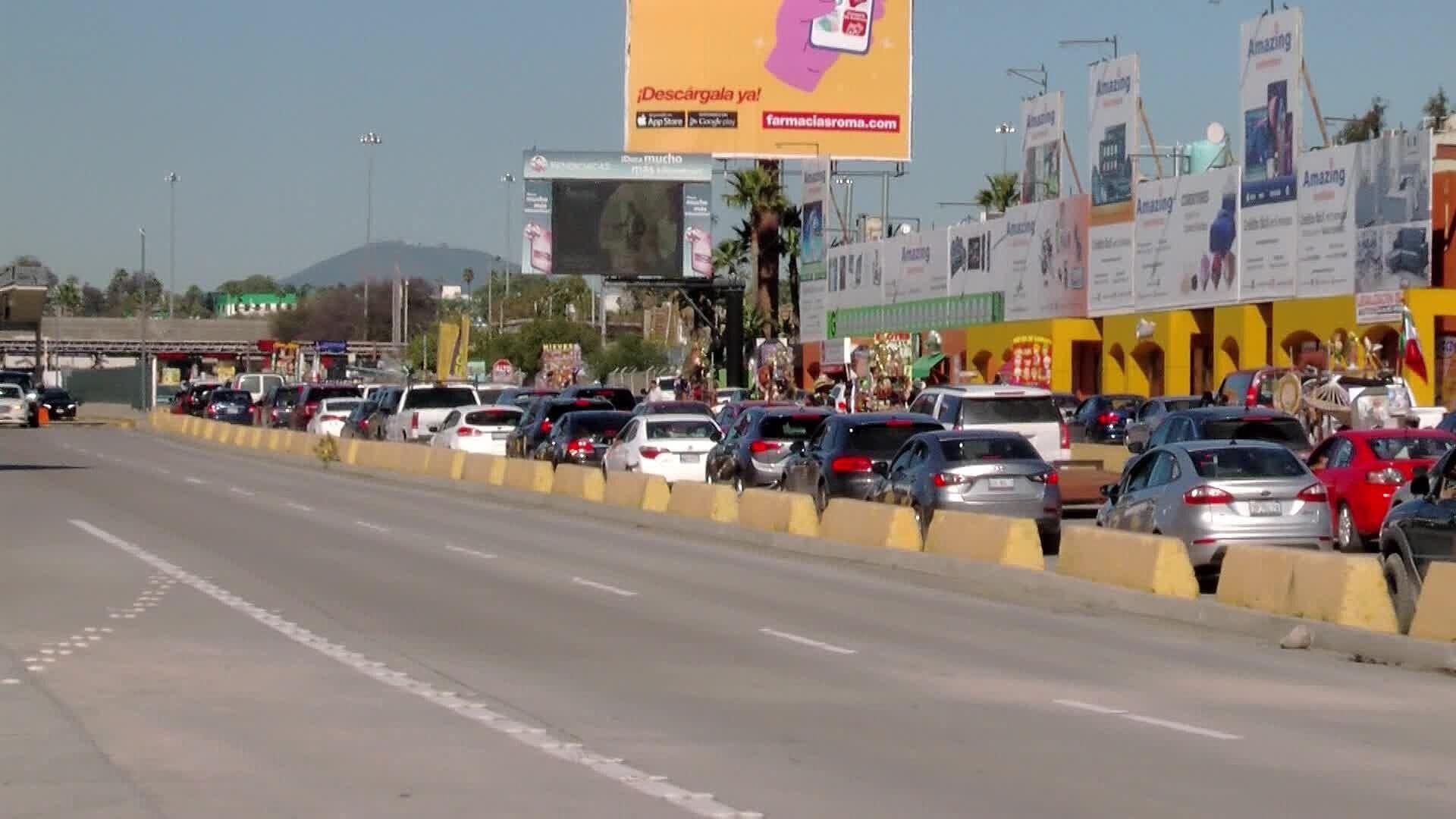 Cierran Carriles en Garita de Otay por Inicio de Obra