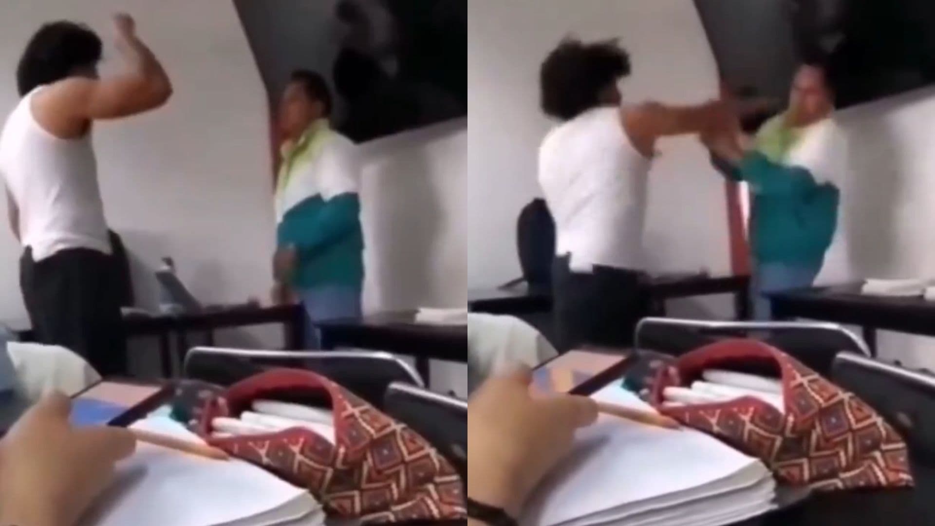 Expulsan a Alumno Que Golpeó a Su Profesor en Tulancingo, Hidalgo
