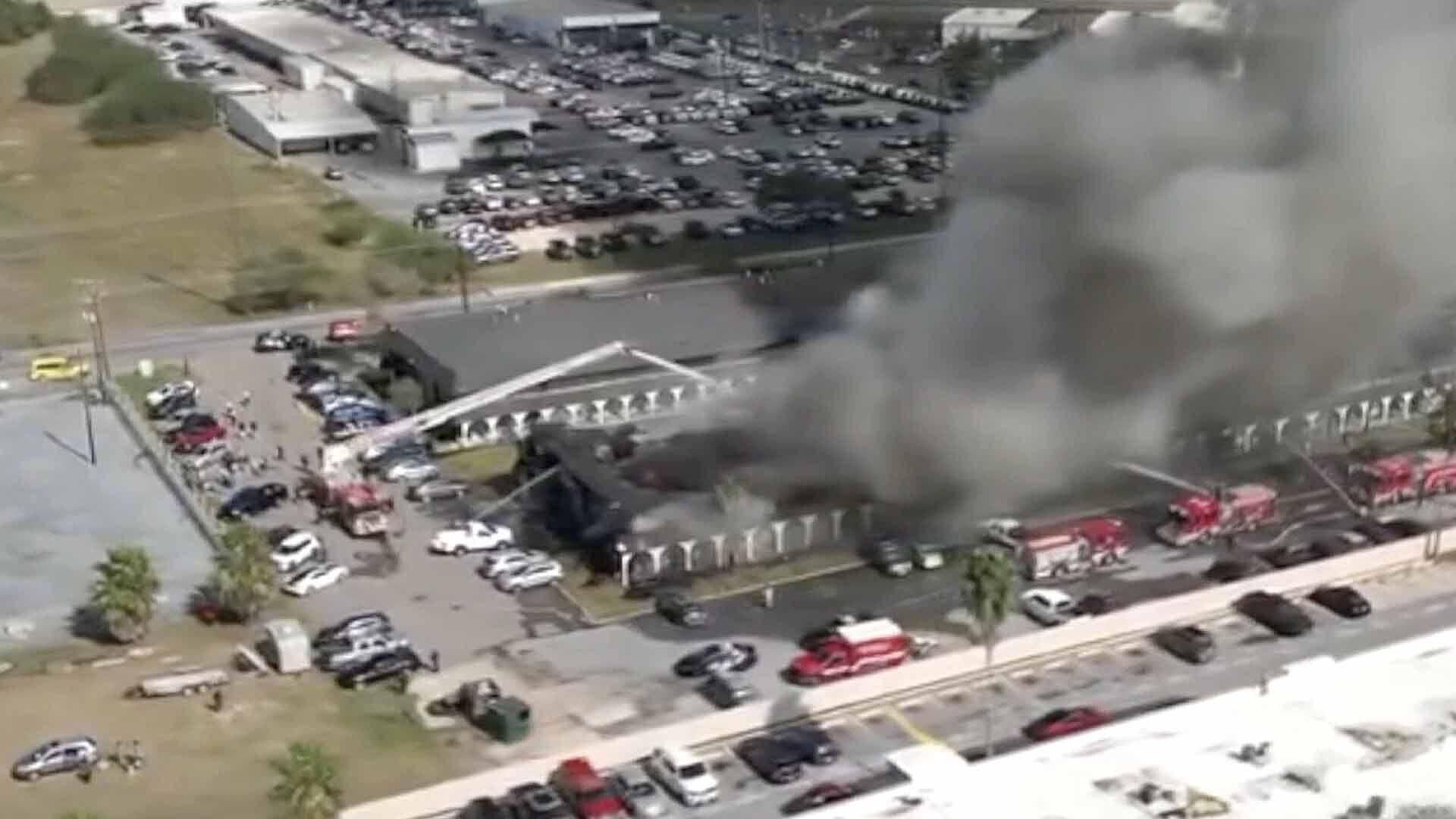 Pérdida Total Luego de Incendio en Edificio de Departamentos en Valle de Texas