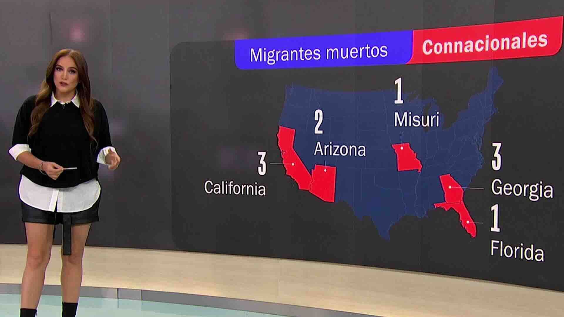 Muerte de Mexicanos en Custodia del ICE: Mapa de Estados de EUA con Más Casos