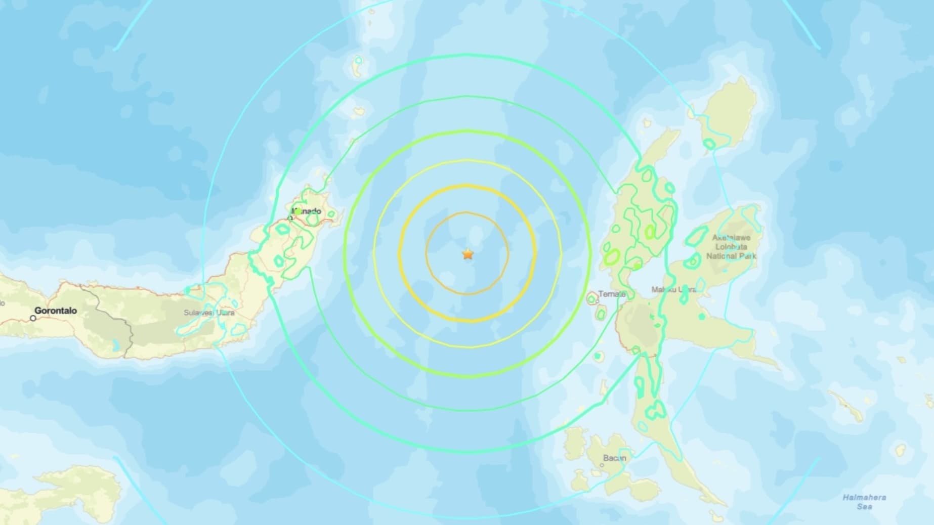Terremoto en Indonesia Hoy Magnitud 7.4 Genera Alerta de Tsunami