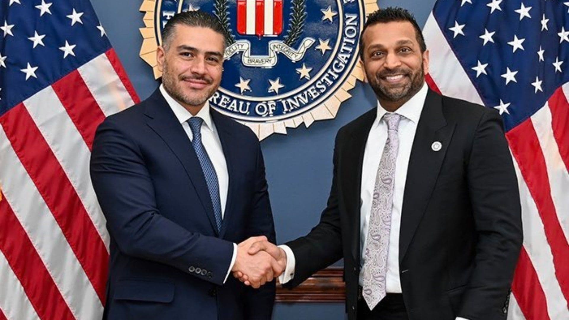 Omar García Harfuch se Reúne con Kash Patel, Director del FBI; Reafirman Cooperación Bilateral