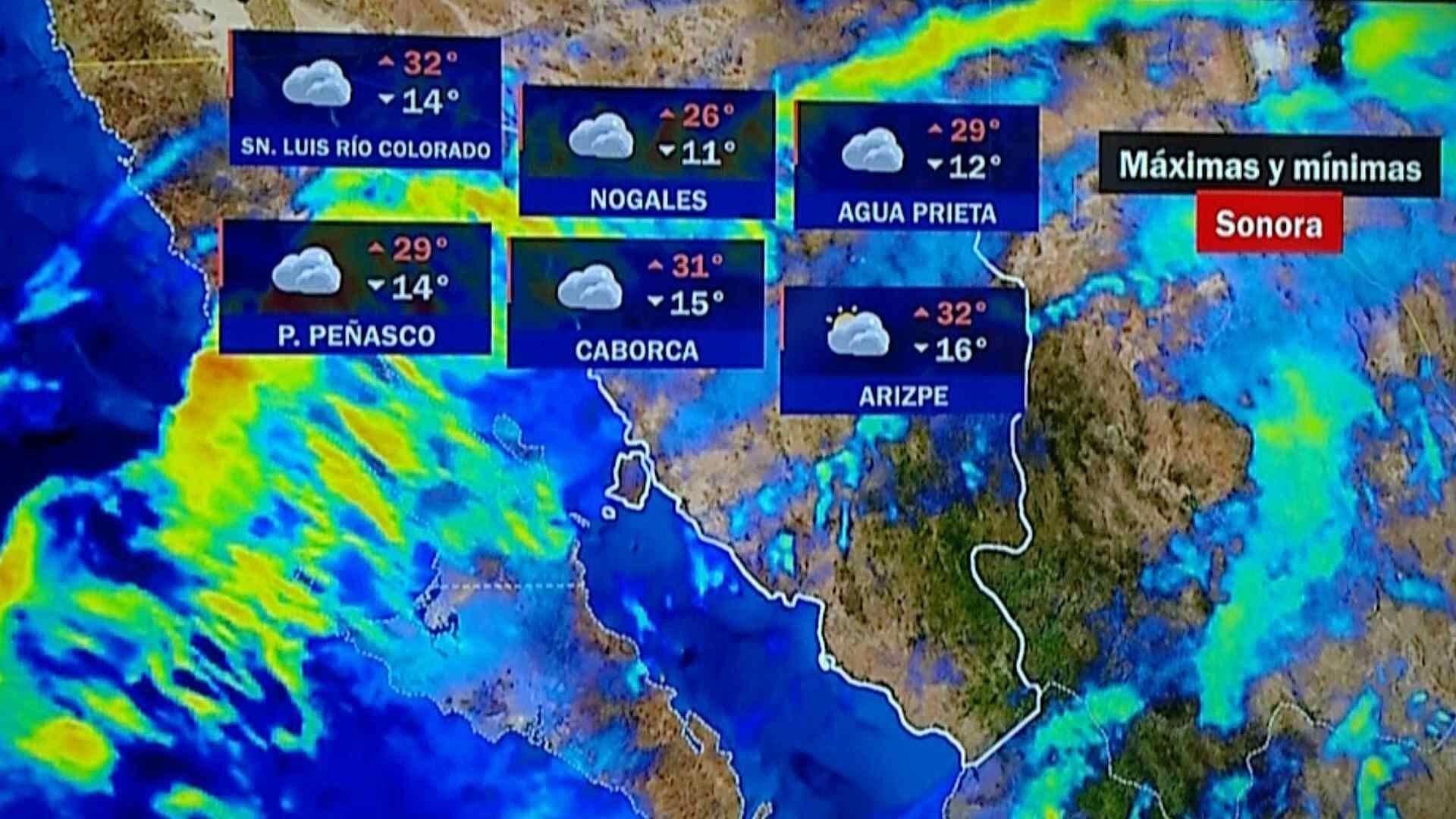 Clima en Sonora: Pronóstico de Hoy Miércoles 29 de Abril del 2026