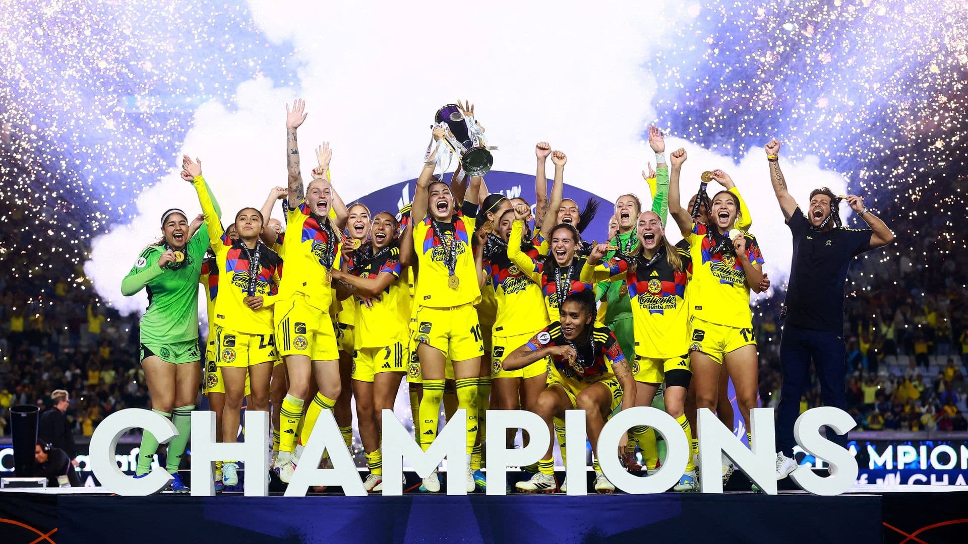 América Gana la Concacaf W Champions Cup, Primer Título Internacional de su Historia