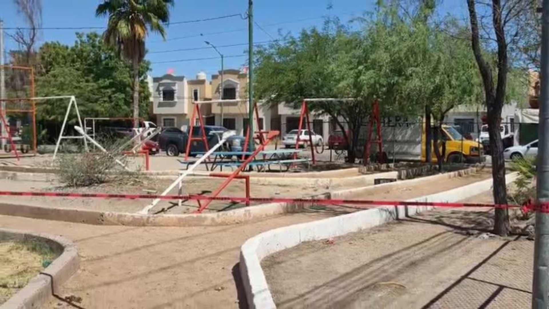 Mujer es Asesinada a Balazos Frente a Parque Público en Hermosillo