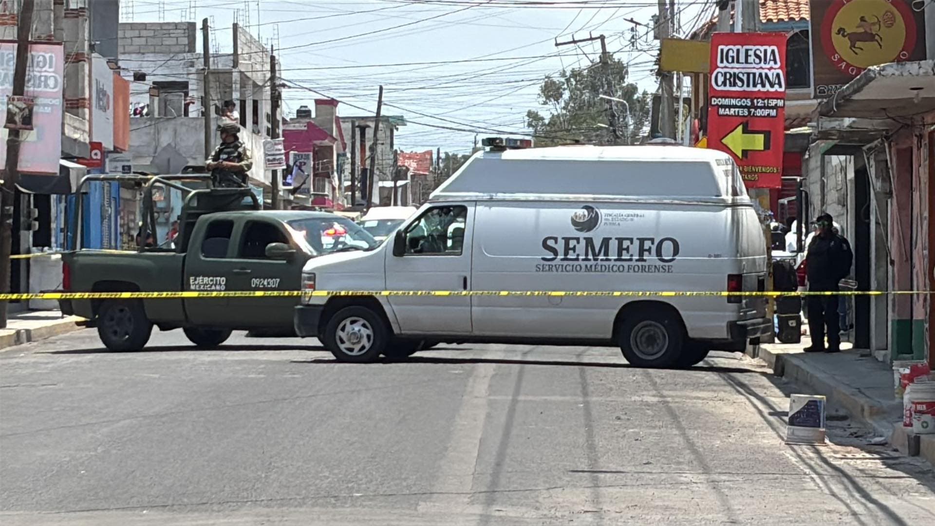 Hombre asesinado en la colonia Miguel Hidalgo.